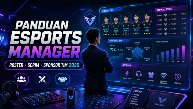 Panduan Esports Manager: Roster, Scrim, dan Sponsor Tim 2026
