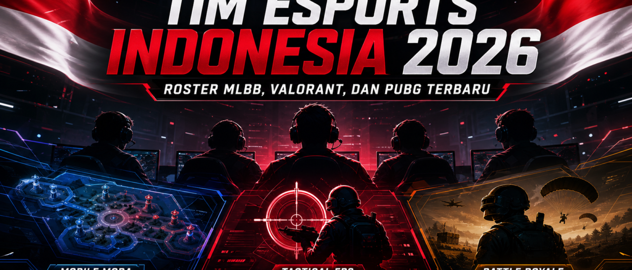 Tim Esports Indonesia 2026: Roster MLBB, Valorant, dan PUBG Terbaru