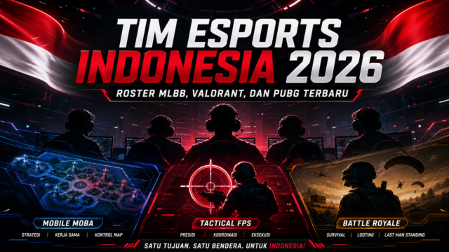 Tim Esports Indonesia 2026: Roster MLBB, Valorant, dan PUBG Terbaru