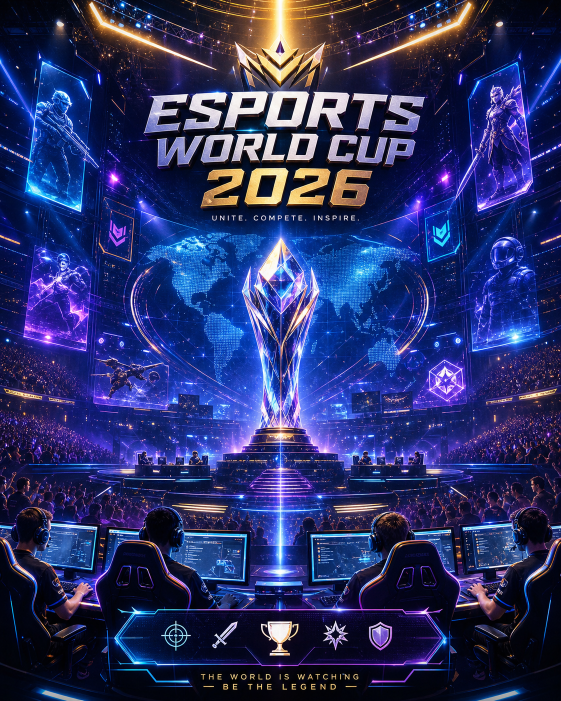 Gambaran Esports World Cup 2026 - esports