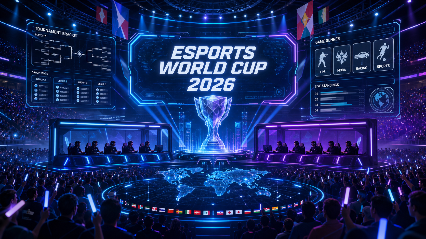 Gambaran Umum Esports World Cup 2026 - esports