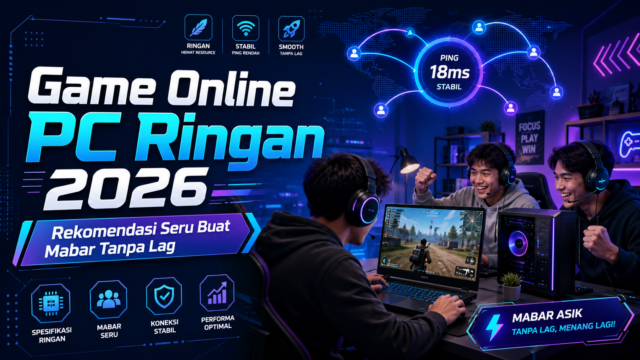 Game Online PC Ringan 2026: Rekomendasi Seru Buat Mabar Tanpa Lag
