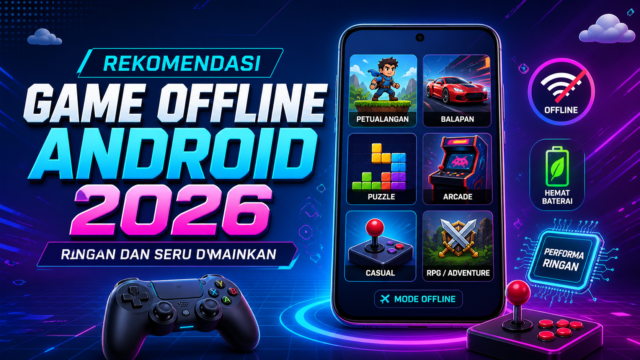 Rekomendasi Game Offline Android 2026, Ringan dan Seru Dimainkan