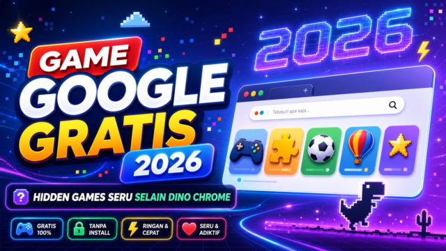 Game Google Gratis 2026: Hidden Games Seru Selain Dino Chrome