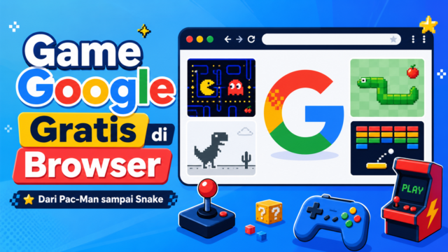 Game Google Gratis di Browser, dari Pac-Man sampai Snake