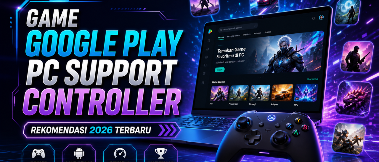 Game Google Play PC Support Controller: Rekomendasi 2026 Terbaru