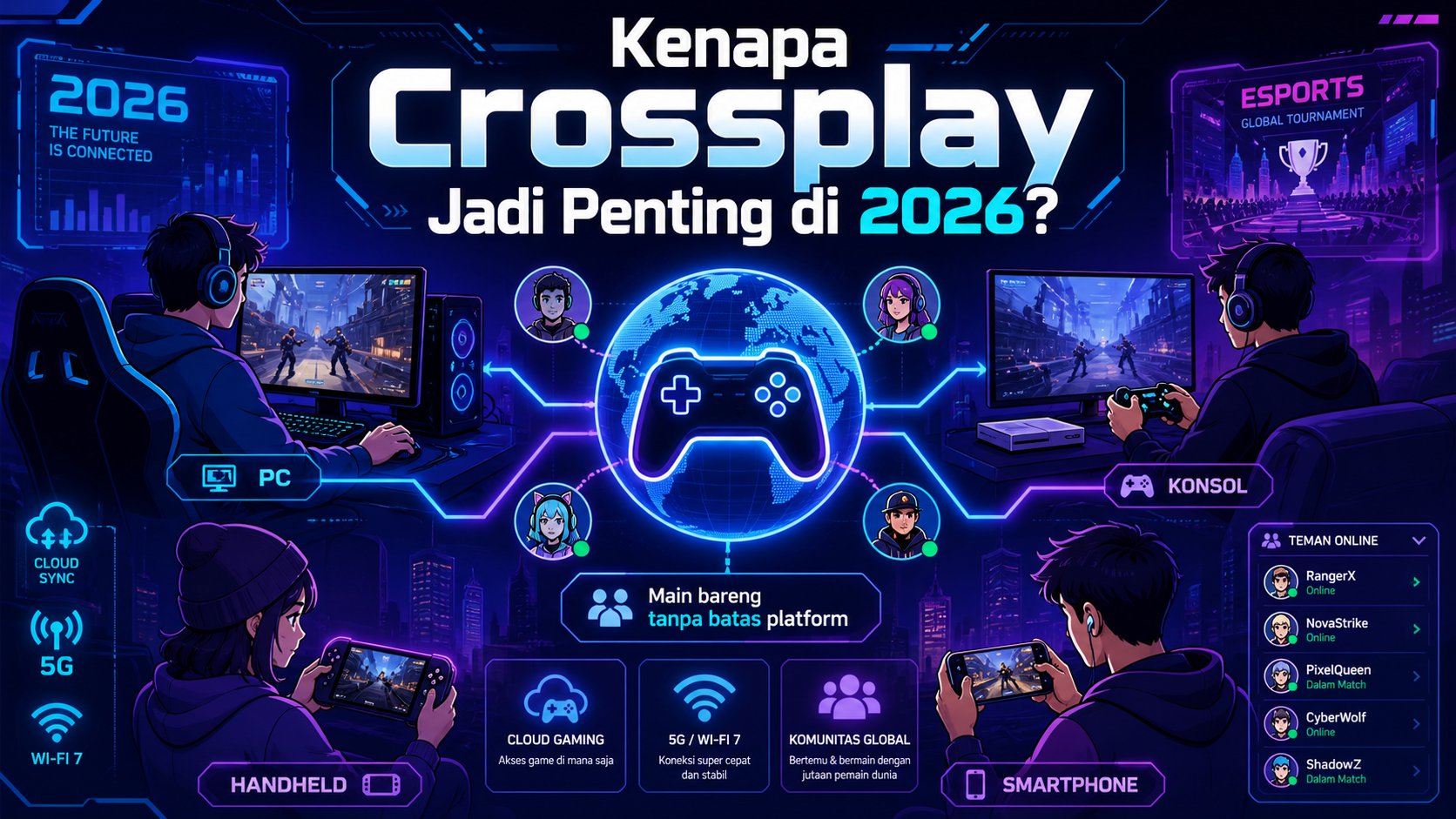 Kenapa Crossplay Jadi Penting di 2026? - game