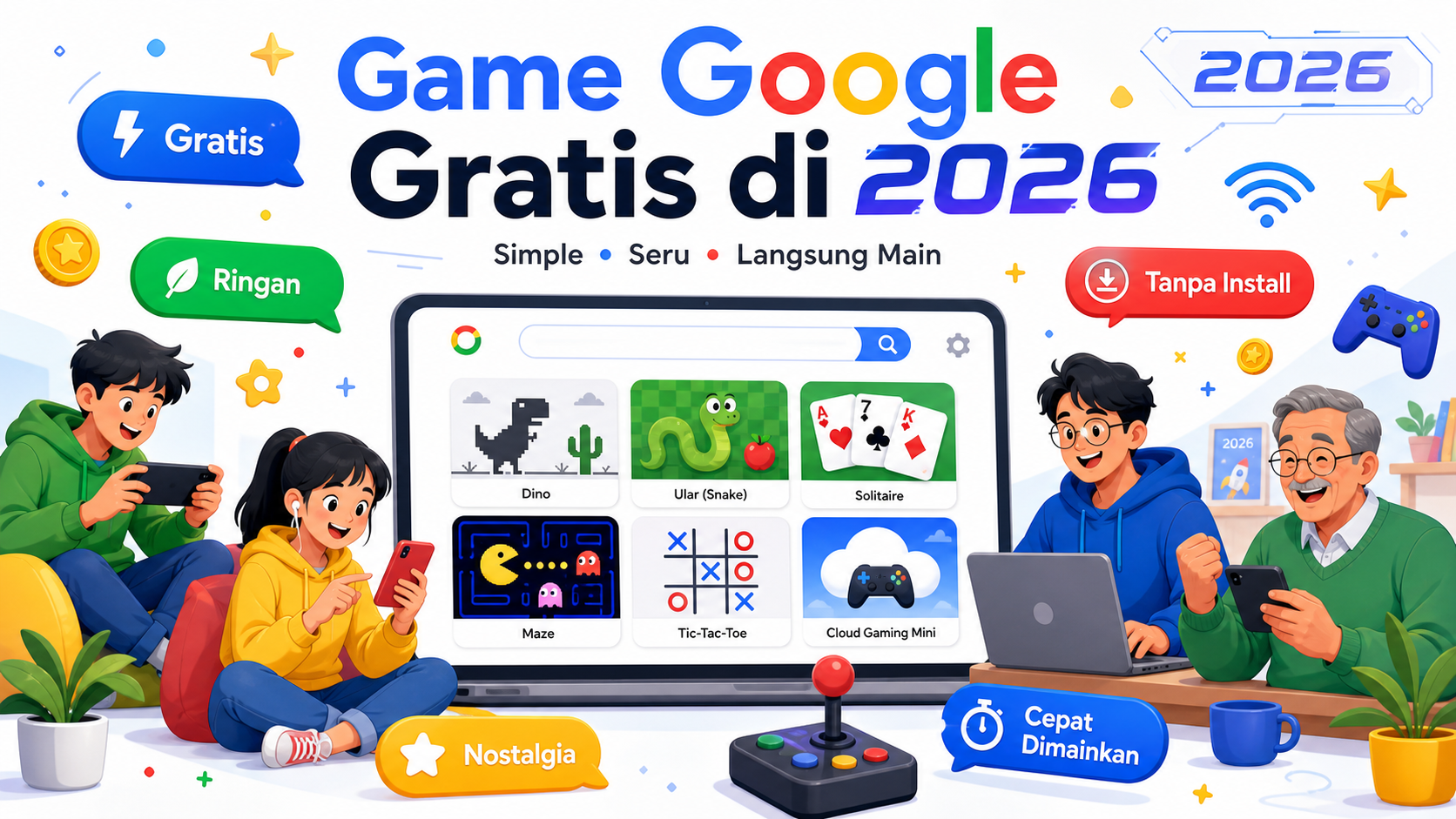 Kenapa Game Google Gratis Masih Menarik di 2026? - google