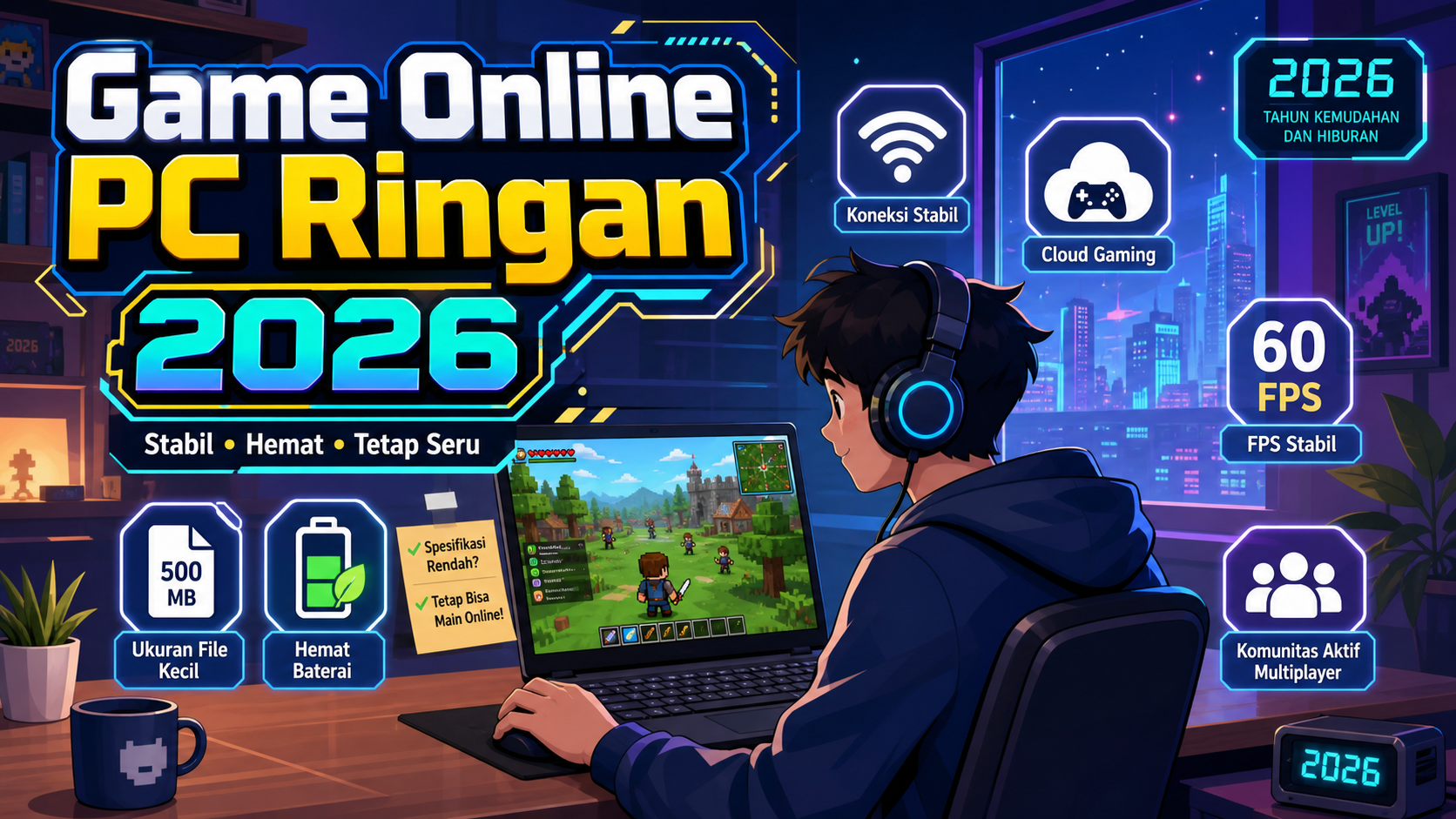 Kenapa Game Online PC Ringan Masih Dicari di 2026? - game