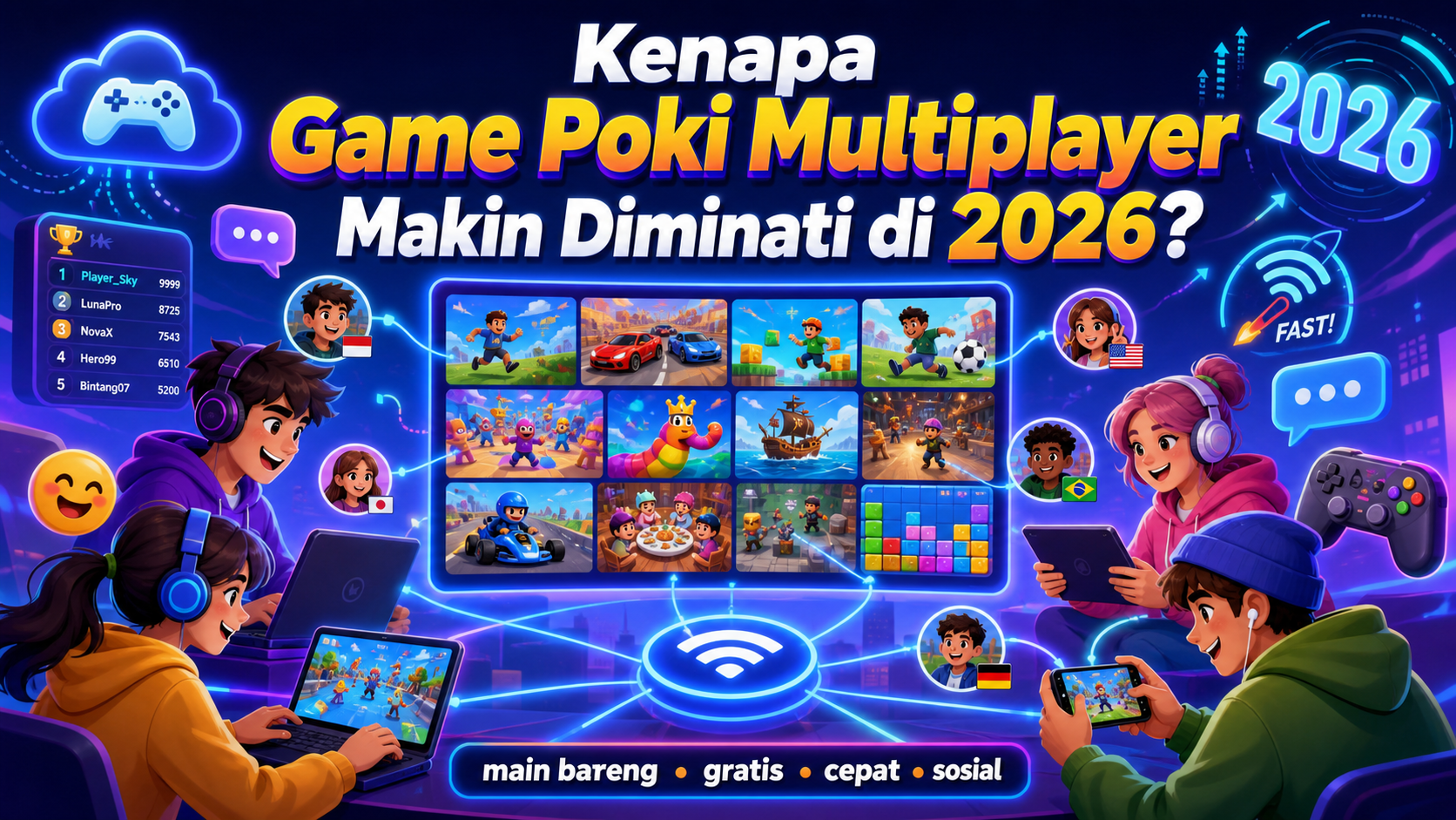 Kenapa Game Poki Multiplayer Makin Diminati di 2026? - poki