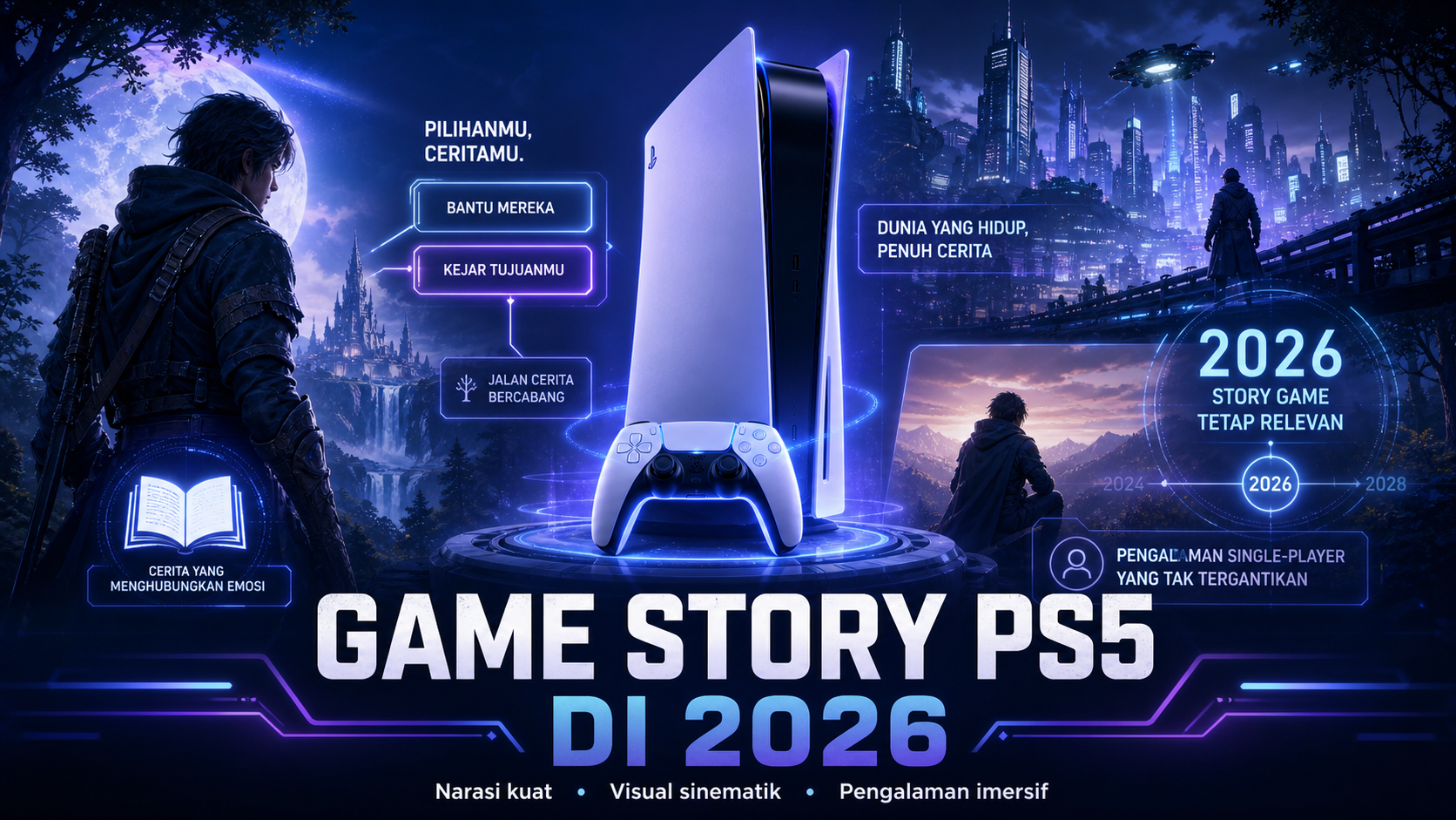 Kenapa Game Story PS5 Masih Menarik di 2026? - ps5