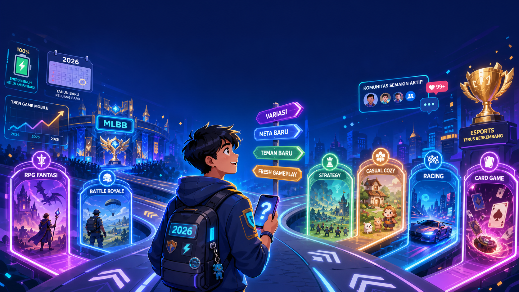 Kenapa Mencari Game Mobile Selain MLBB di 2026? - mobile