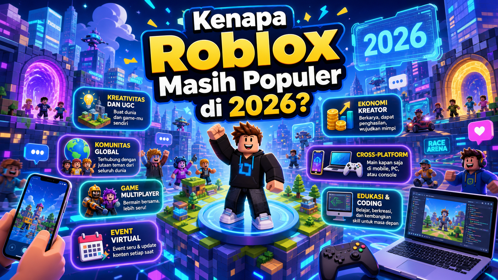 Kenapa Roblox Masih Populer di 2026? - roblox