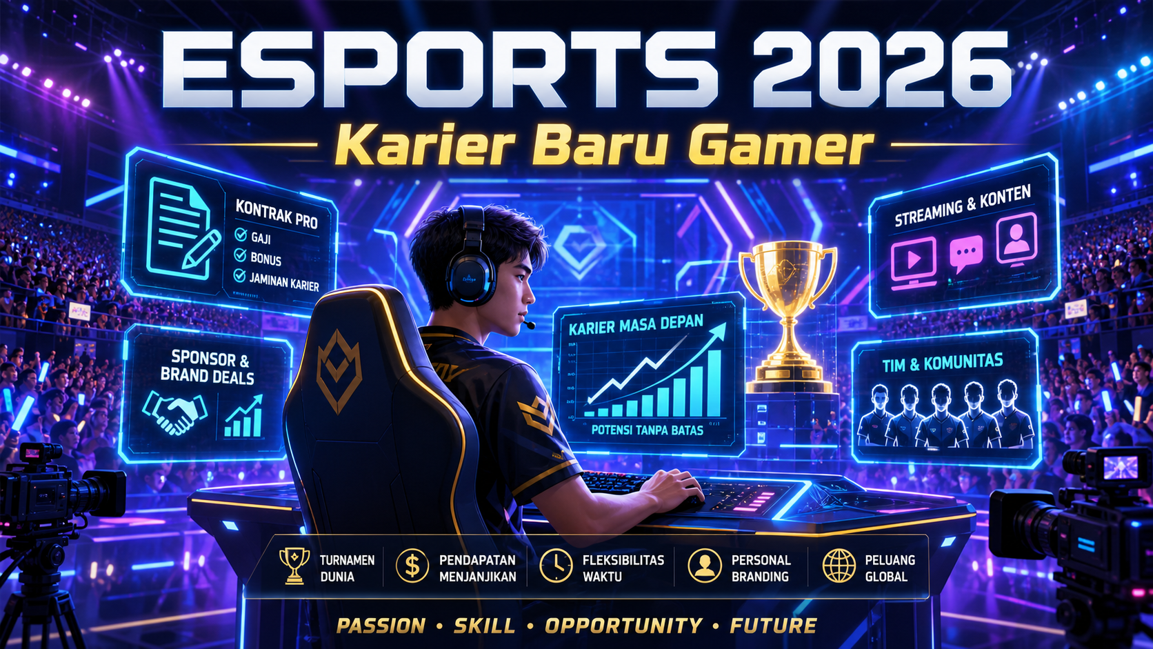 Mengapa Esports Jadi Karier Baru Gamer di 2026? - esports