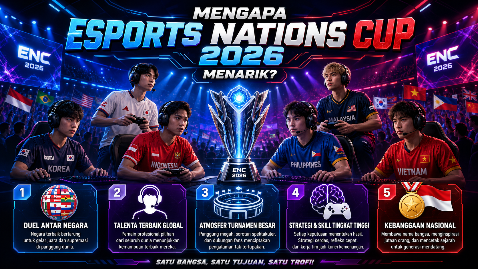 Mengapa Esports Nations Cup 2026 Menarik? - esports