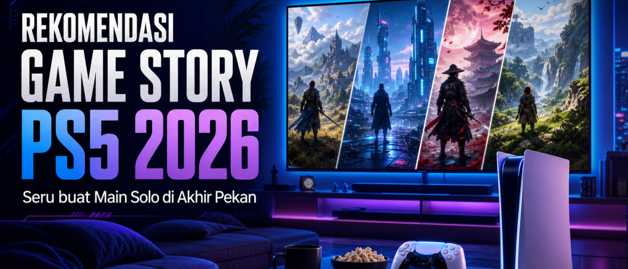 Rekomendasi Game Story PS5 2026, Seru buat Main Solo di Akhir Pekan