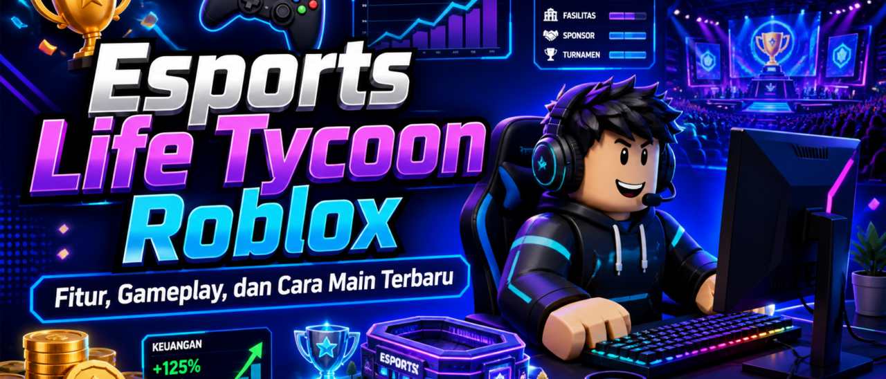 Esports Life Tycoon Roblox: Fitur, Gameplay, dan Cara Main Terbaru