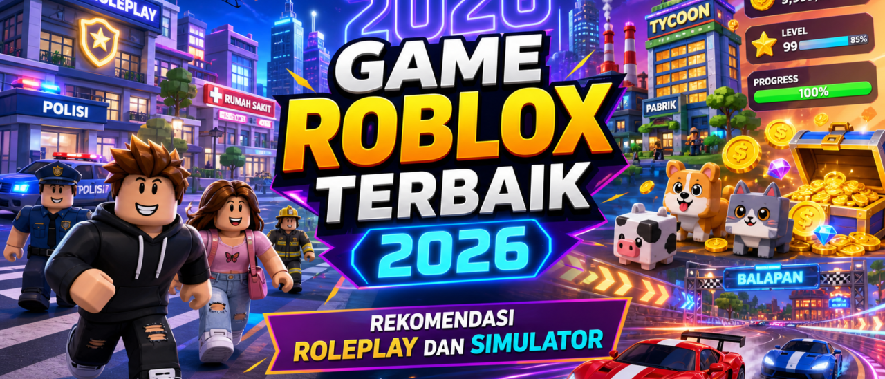 Game Roblox Terbaik 2026: Rekomendasi Roleplay dan Simulator