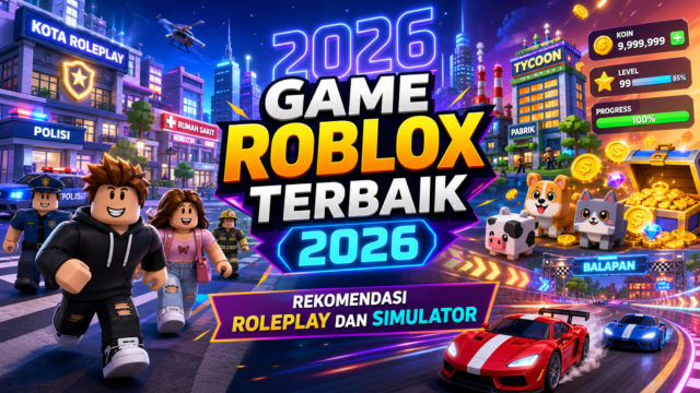 Game Roblox Terbaik 2026: Rekomendasi Roleplay dan Simulator
