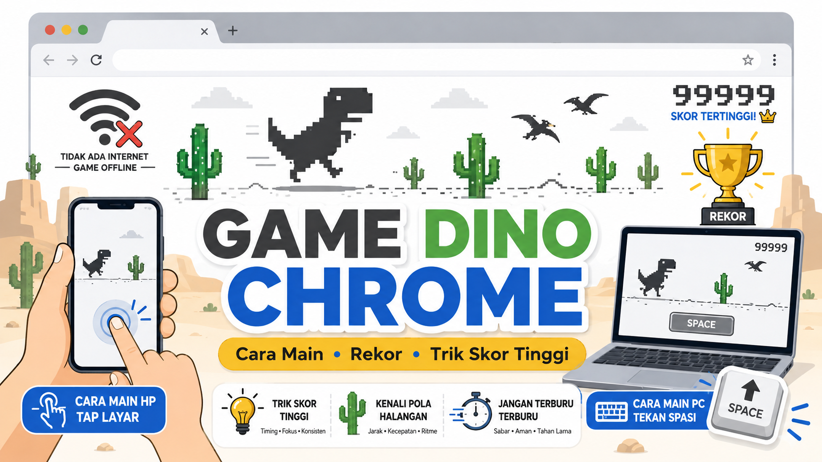 Apa Itu Game Dino Chrome? - dino