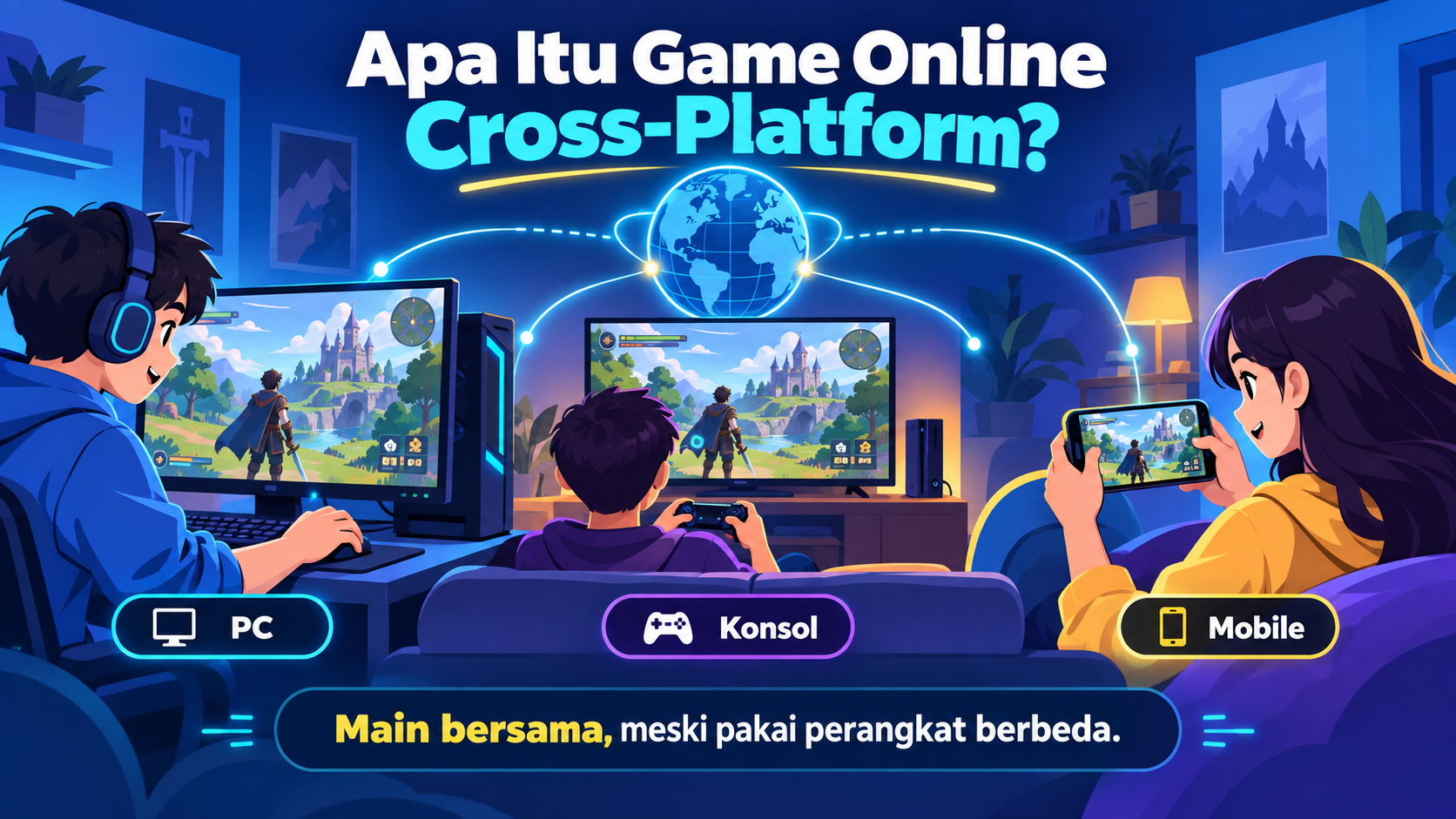Apa Itu Game Online Cross-Platform? - game