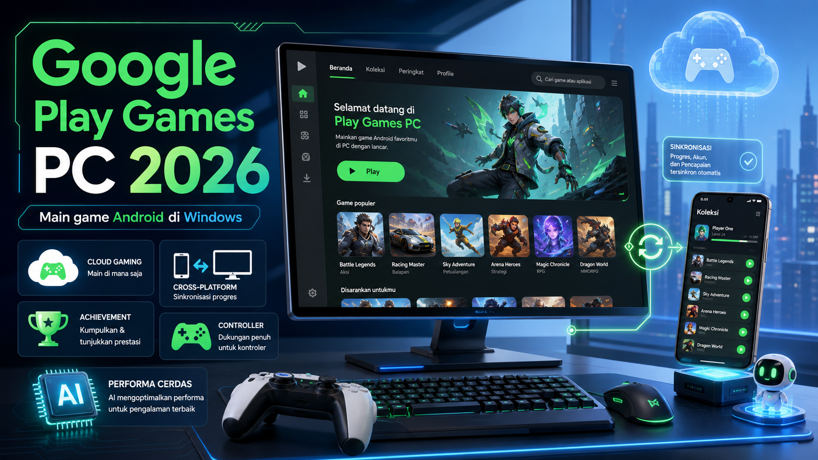 Apa Itu Google Play Games PC pada 2026? - google