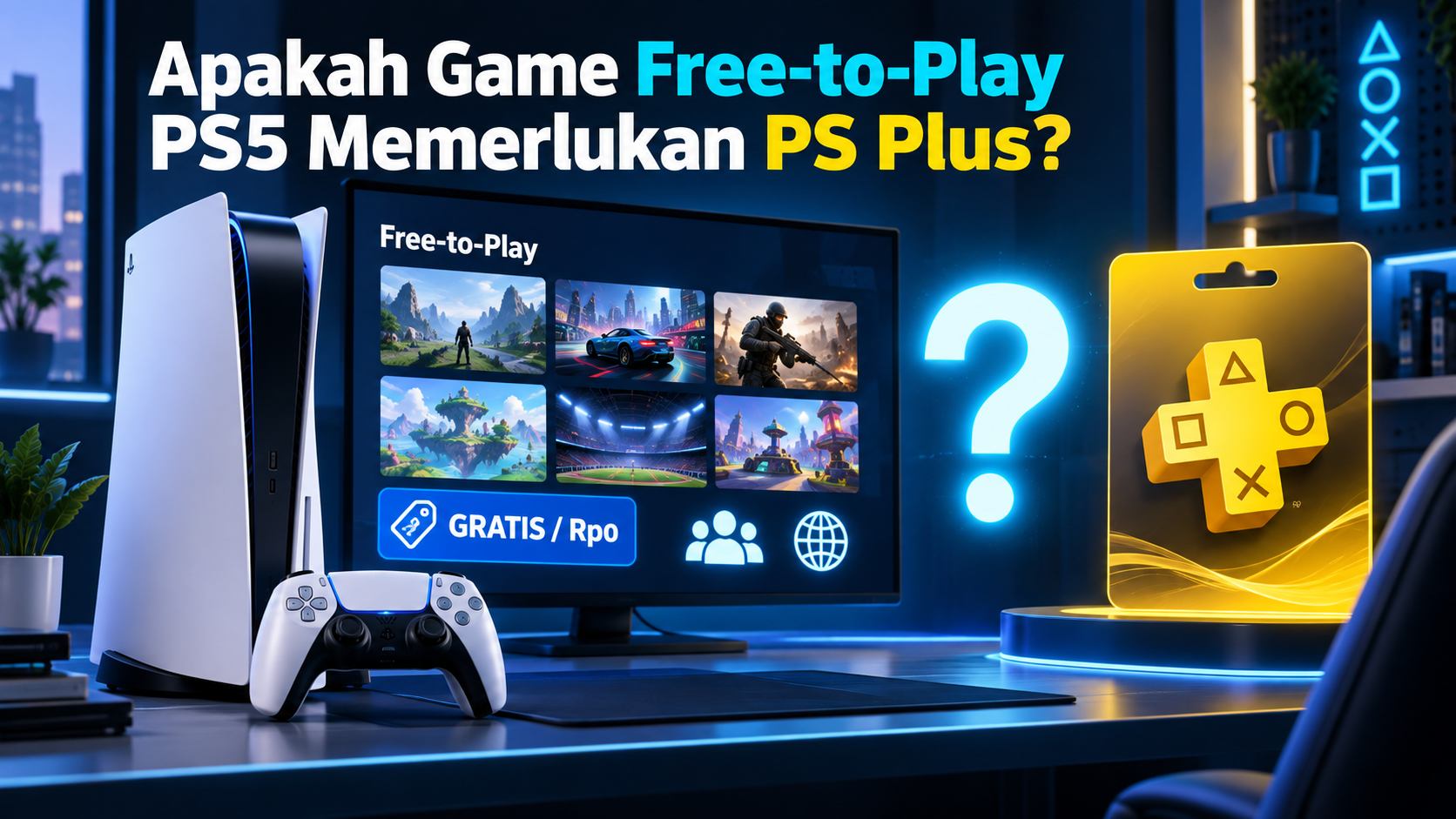 Apakah Game Free-to-Play PS5 Memerlukan PS Plus? - playstation