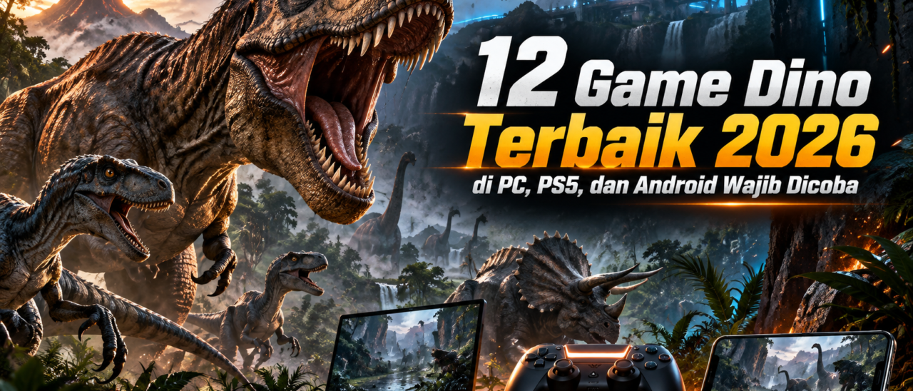 12 Game Dino Terbaik 2026 di PC, PS5, dan Android Wajib Dicoba