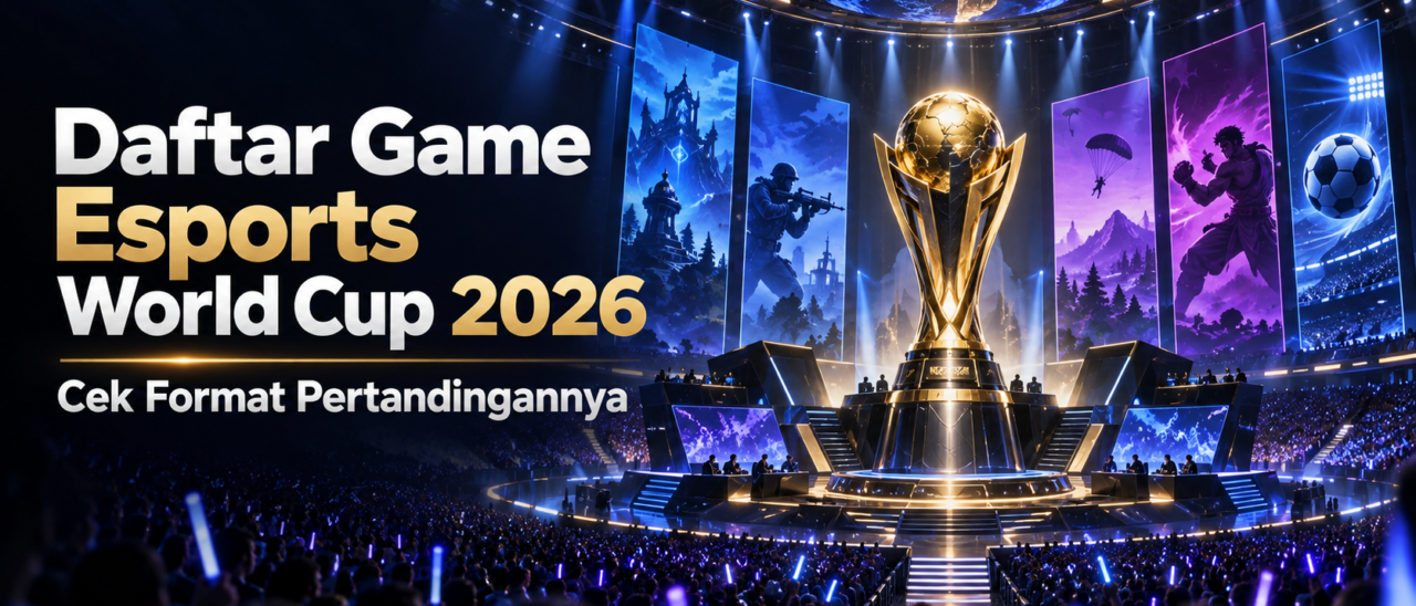 Daftar Game Esports World Cup 2026, Cek Format Pertandingannya