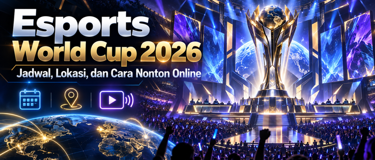 Esports World Cup 2026: Jadwal, Lokasi, dan Cara Nonton Online