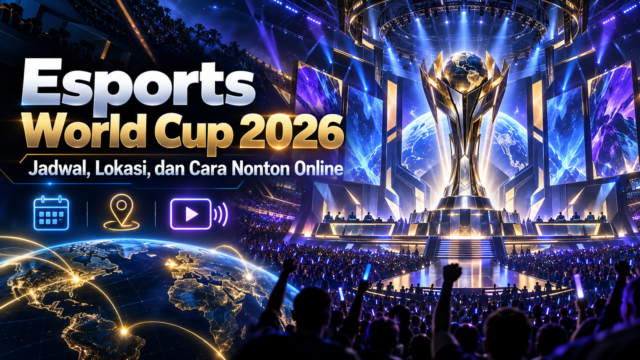Esports World Cup 2026: Jadwal, Lokasi, dan Cara Nonton Online