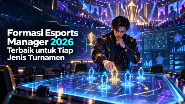 Formasi Esports Manager 2026 Terbaik untuk Tiap Jenis Turnamen