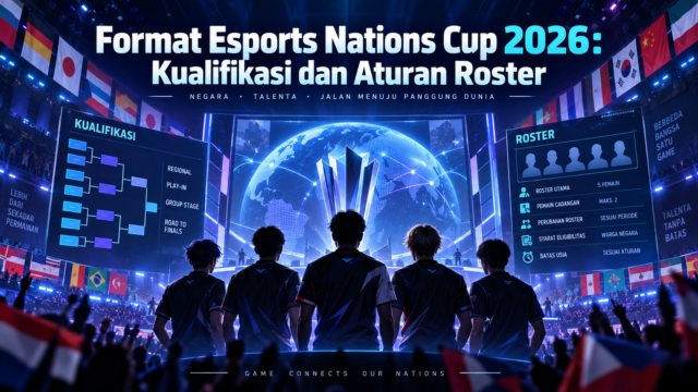 Format Esports Nations Cup 2026: Kualifikasi dan Aturan Roster