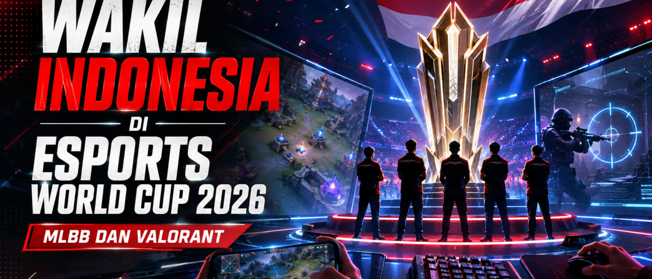 Wakil Indonesia di Esports World Cup 2026: MLBB dan Valorant