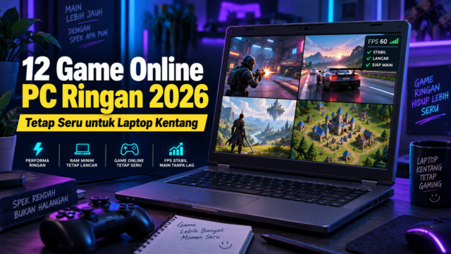 12 Game Online PC Ringan 2026, Tetap Seru untuk Laptop Kentang