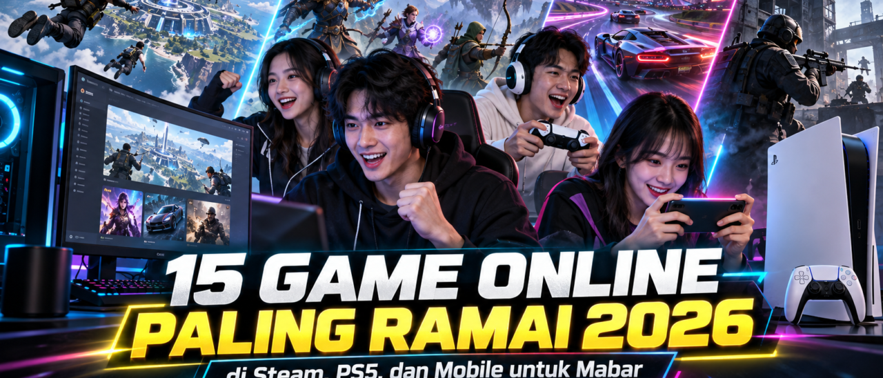 15 Game Online Paling Ramai 2026 di Steam, PS5, dan Mobile untuk Mabar