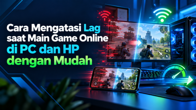 Cara Mengatasi Lag saat Main Game Online di PC dan HP dengan Mudah