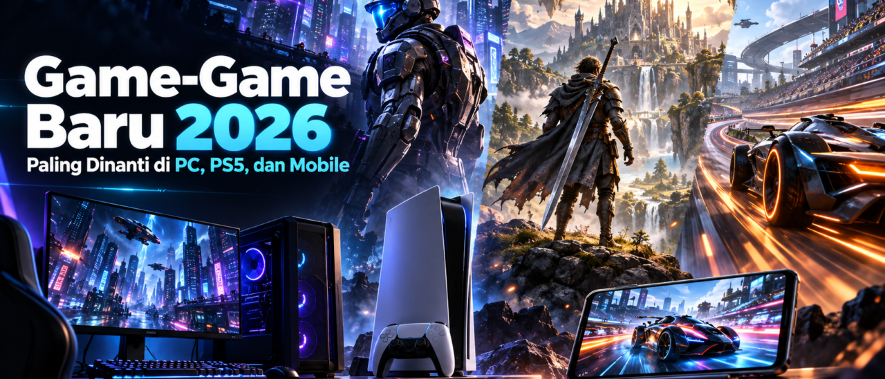 Game-Game Baru 2026 Paling Dinanti di PC, PS5, dan Mobile