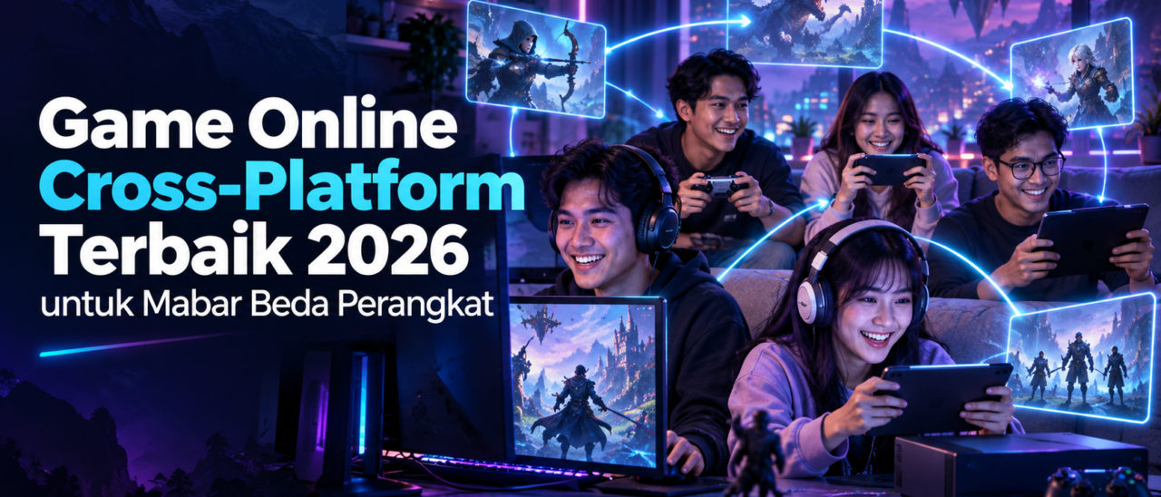 Game Online Cross-Platform Terbaik 2026 untuk Mabar Beda Perangkat
