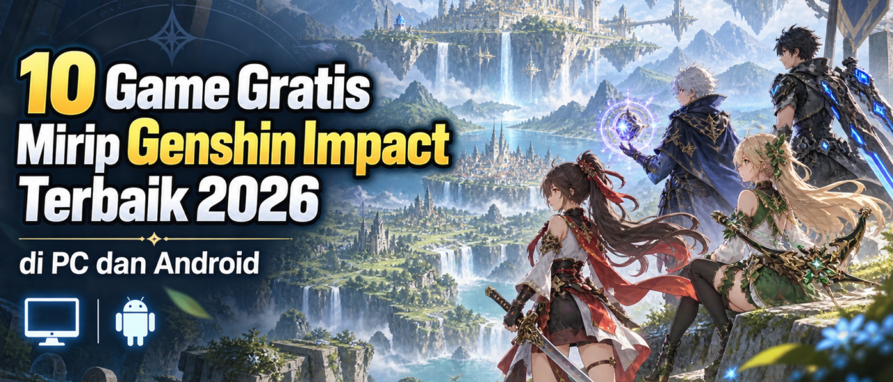 10 Game Gratis Mirip Genshin Impact Terbaik 2026 di PC dan Android