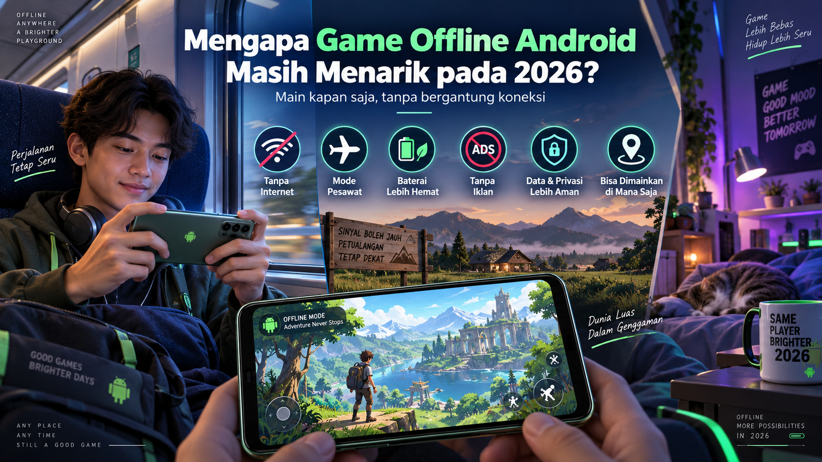 Mengapa Game Offline Android Masih Menarik pada 2026? - offline