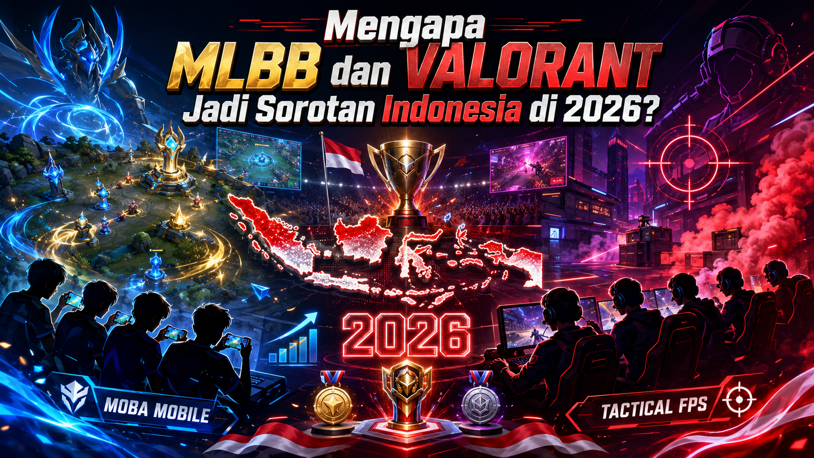 Mengapa MLBB dan Valorant Jadi Sorotan Indonesia di 2026? - esports