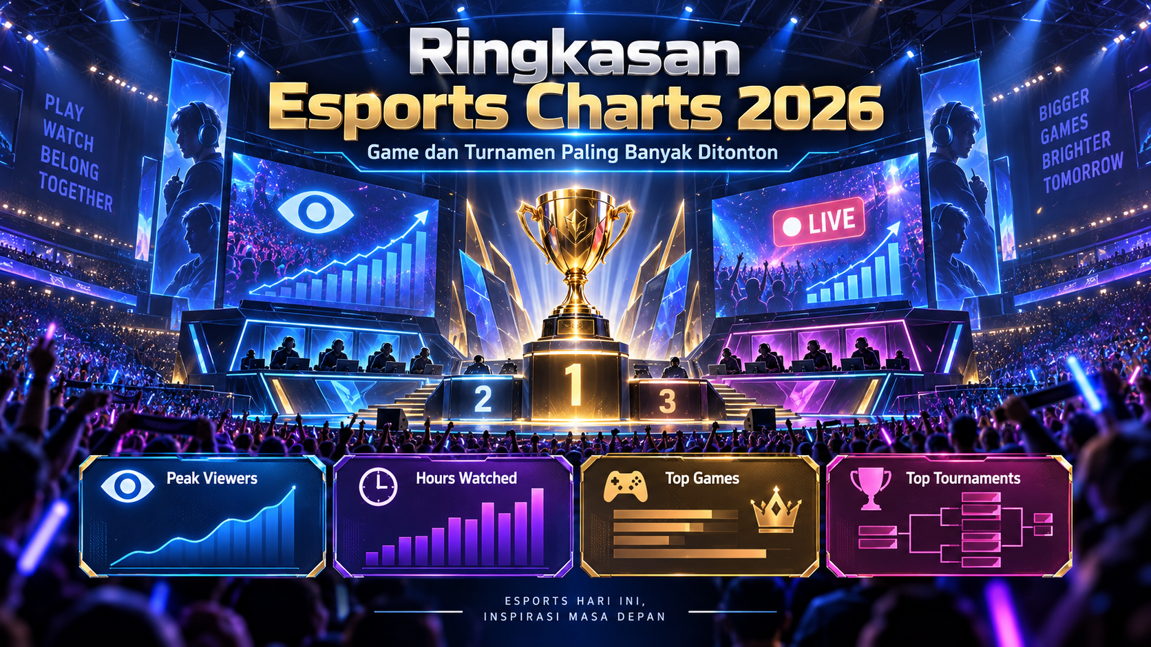 Ringkasan Esports Charts 2026 - esports