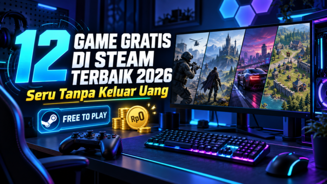 12 Game Gratis di Steam Terbaik 2026, Seru Tanpa Keluar Uang