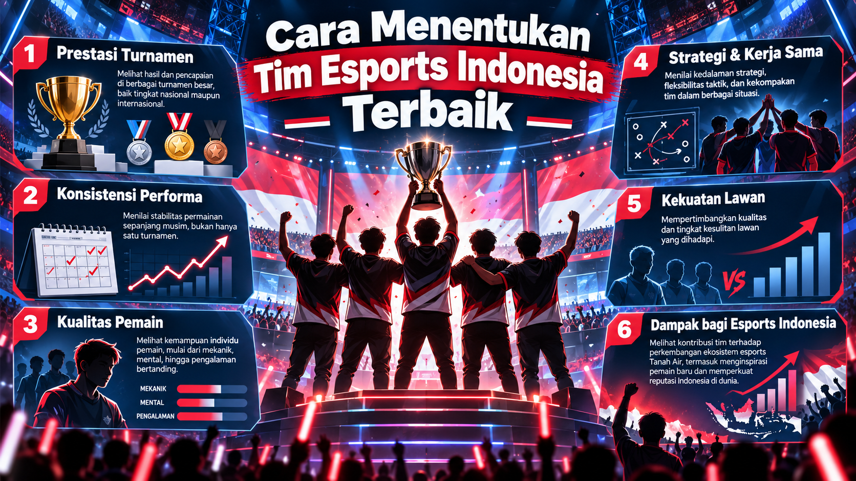 Cara Menentukan Tim Esports Indonesia Terbaik - esports