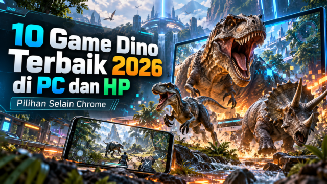10 Game Dino Terbaik 2026 di PC dan HP, Pilihan Selain Chrome