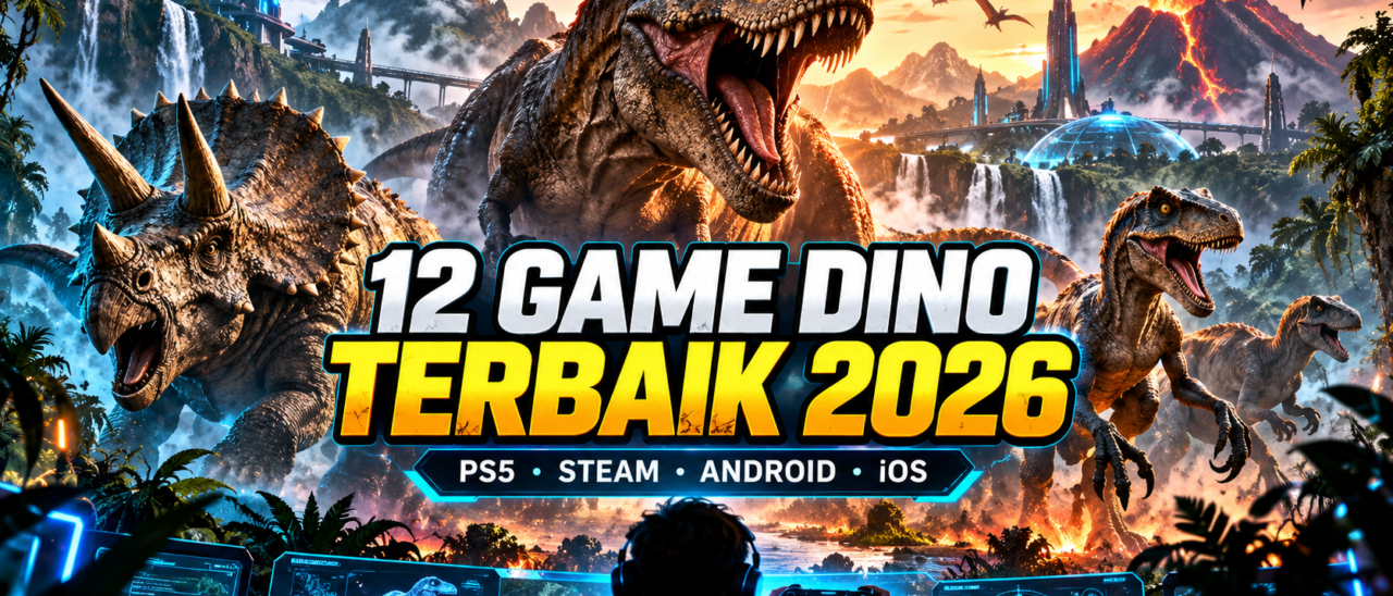 12 Game Dino Terbaik 2026 untuk PS5, Steam, Android, dan iOS