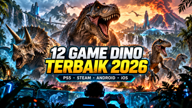 12 Game Dino Terbaik 2026 untuk PS5, Steam, Android, dan iOS
