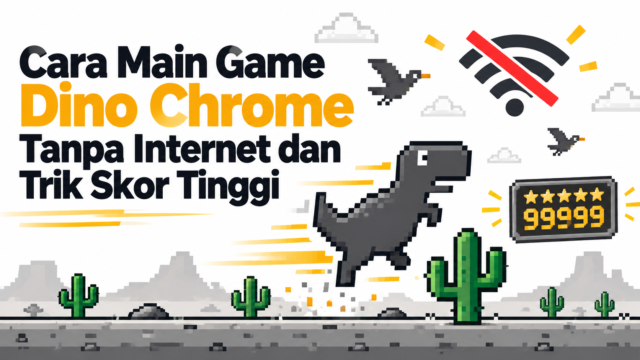 Cara Main Game Dino Chrome Tanpa Internet dan Trik Skor Tinggi