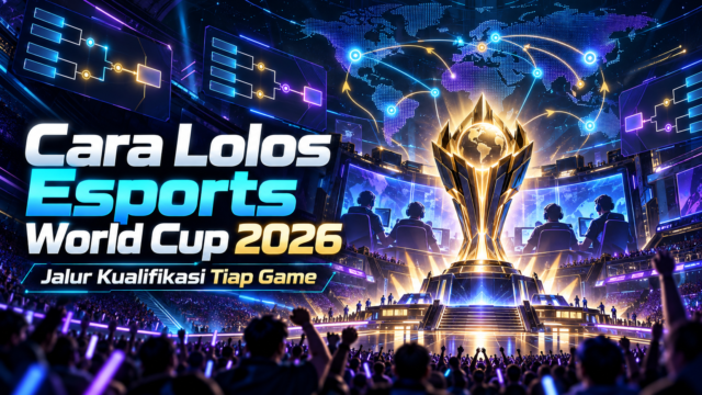 Cara Lolos Esports World Cup 2026: Jalur Kualifikasi Tiap Game